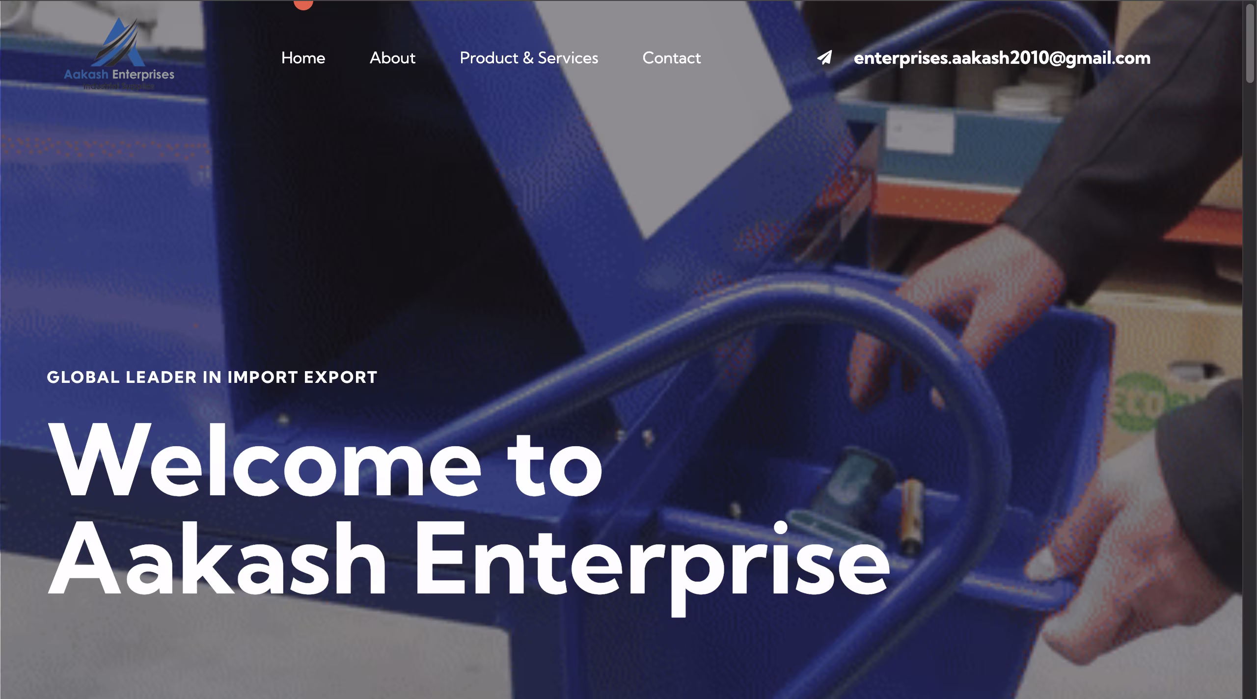 Enterprises Aakash Website